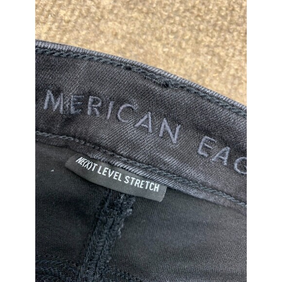 American Eagle Jeans Womens 6 Flare High Rise Button Fly Next Stretch Denim - Picture 8 of 11